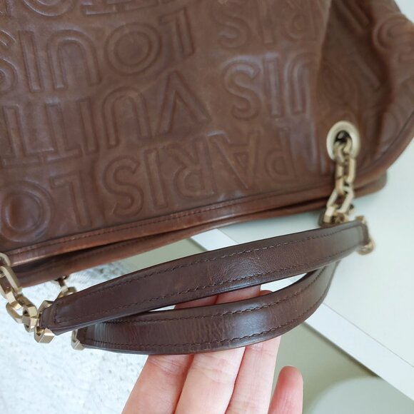 Louis Vuitton Paris Whisper Souple Monogram Leather Bag - Picture 7 of 16